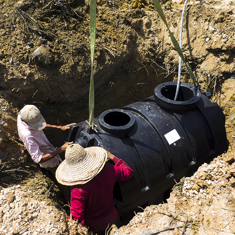 septic tank installation